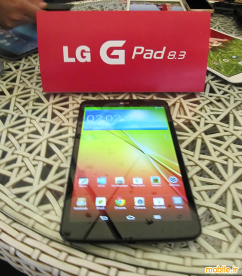 معرفی تبلت جدید LG به نام G Pad 8.3