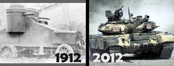 (تصاویر جالب) مقایسه تکنولوژی حال به یک قرن پیش,مقایسه تکنولوژی حال به یک قرن پیش ,مقایسه حال با زمان گذشته,مقایسه ابزار های روزمره حال با گذشته