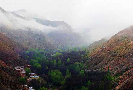 تصاویری از زیبایی‌های روستای اسفیدان خراسان