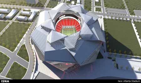 طراحی استادیوم با سقف کاهویی‌شکل+تصاویر