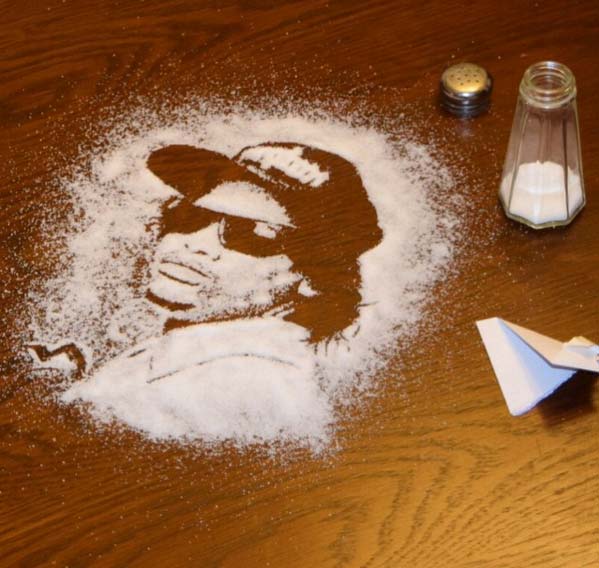 هنرنمایی شگفت انگیز با نمک