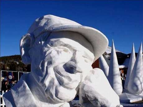 مجسمه های برفی