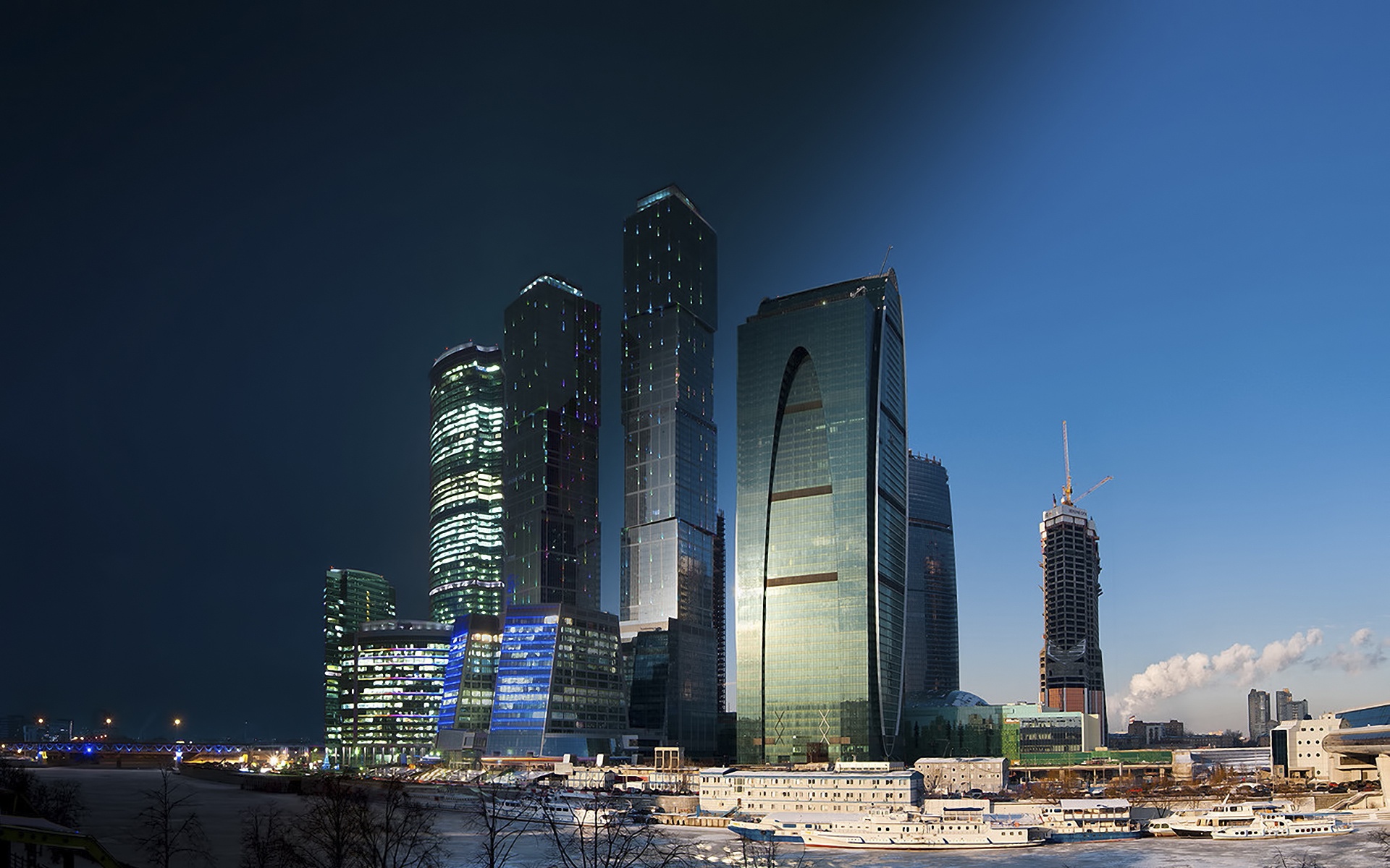 ساختمان های شهر مسکو