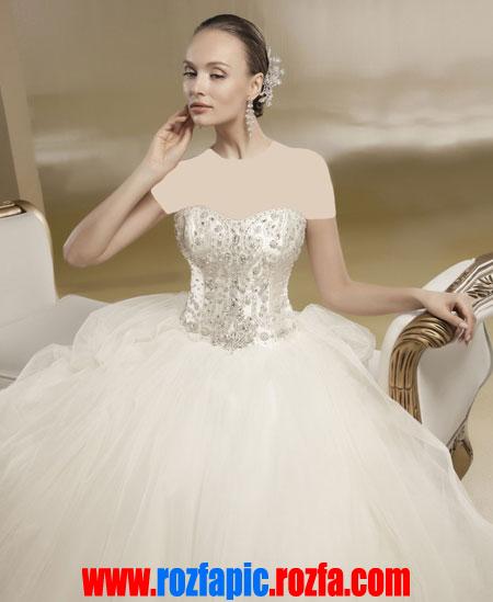 8 مدل لباس عروس زیبا و جدید  سری 17 