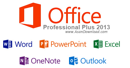 دانلود Microsoft Office Professional Plus 2013 x86/x64 - نرم افزار مایکروسافت آفیس 2013