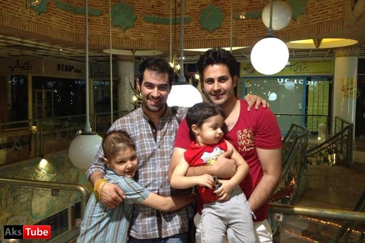 عکس خانوادگی شهاب حسینی