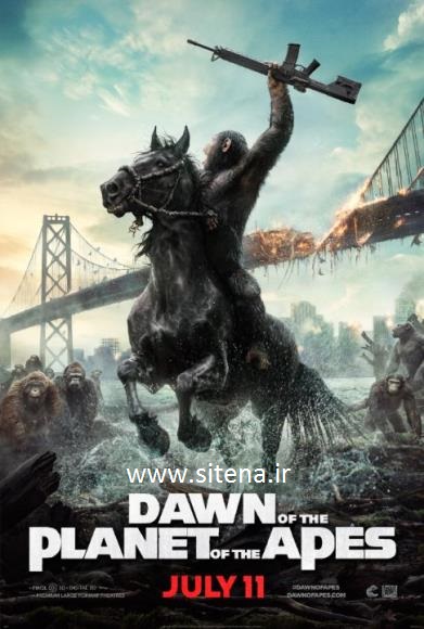 دانلود رایگان فیلم جدید Dawn of the Planet of the Apes 2014