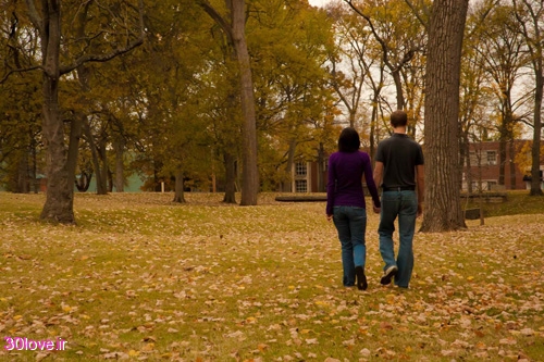عاشقانه ترین عکسهای دونفره در فصل پاییز