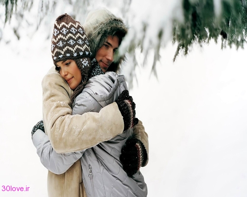 عکسهای عاشقانه در فصل زمستان