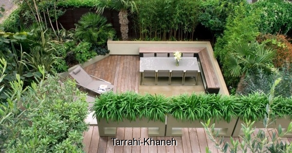 طراحی فضای سبز برای حیاط - سری2