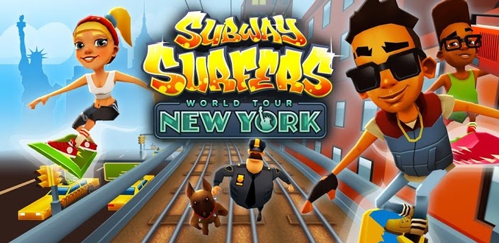 بازی بسیار محبوب Subway_Surfers ورژن جدید 