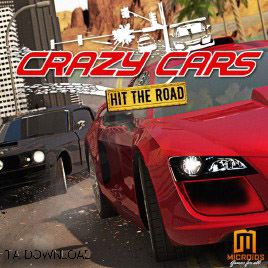 بازی ماشین های دیوانه  Crazy Cars Hit The Road