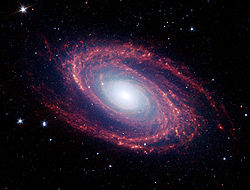 تصویر یک کهکشان مارپیچی