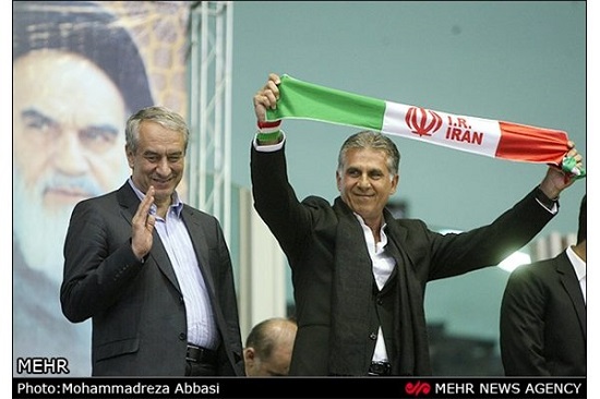 بدرقه ی تیم ملی ایران