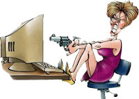 angry_cartoon_woman_seated_shooting_computer