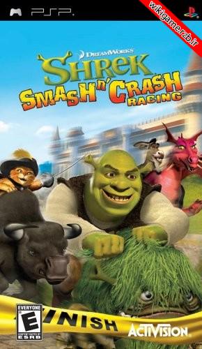 دانلود بازی Shrek Smash n Crash Racing برای psp