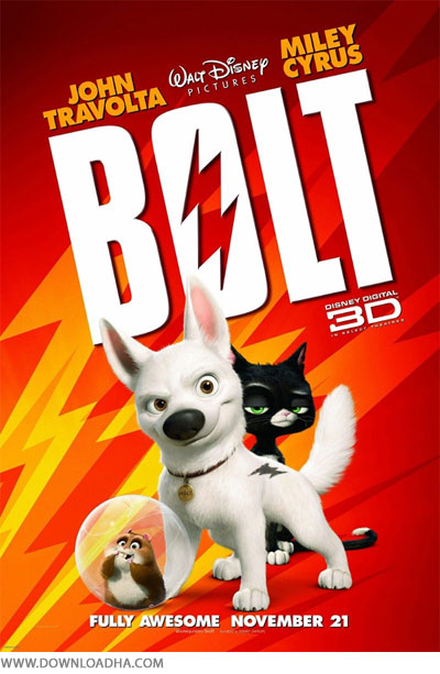 دانلود دوبله فارسی انیمیشن Bolt 2008