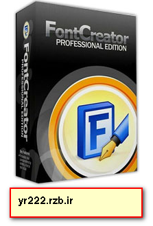 طراحی و ویرایش فونت ها توسط FontCreator Professional 7.0.1.458