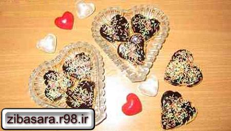 آموزش درست کردن شکلات قلبی برای روز عشق