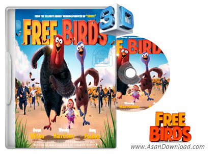 دانلود Free Birds 2013 - انیمیشن پرندگان آزاد (دوبله فارسی و سه بعدی)