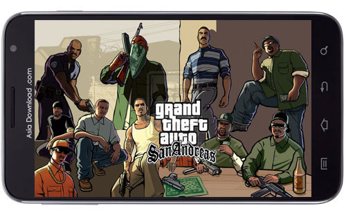 دانلود بازی جی تی ای – Grand Theft Auto: San Andreas v1.01 برای اندروید