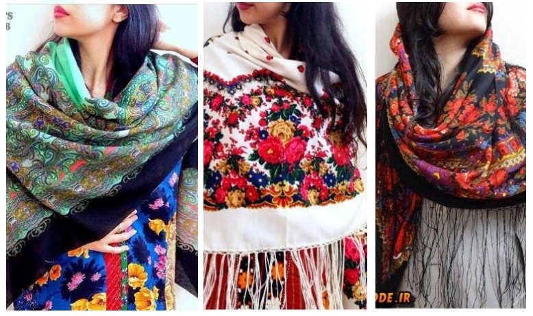مدل شال و روسری سنتی ایرانی 2016 و سال 95