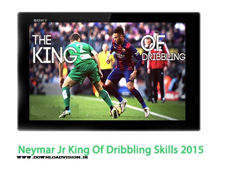Neymar Jr King Of Dribbling Skills 2015 Cover%28Downloadha.com%29 دانلود کلیپ نیمار پادشاه دریبل