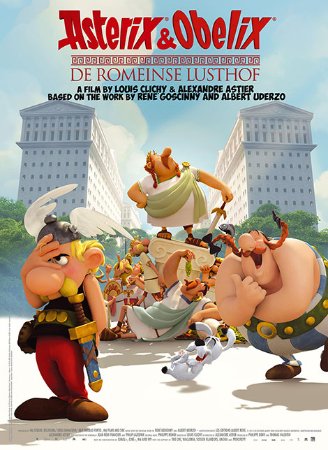 دانلود Asterix and Obelix: Mansion of the Gods 2014 - انیمیشن آستریکس در کاخ فرمانروایان
