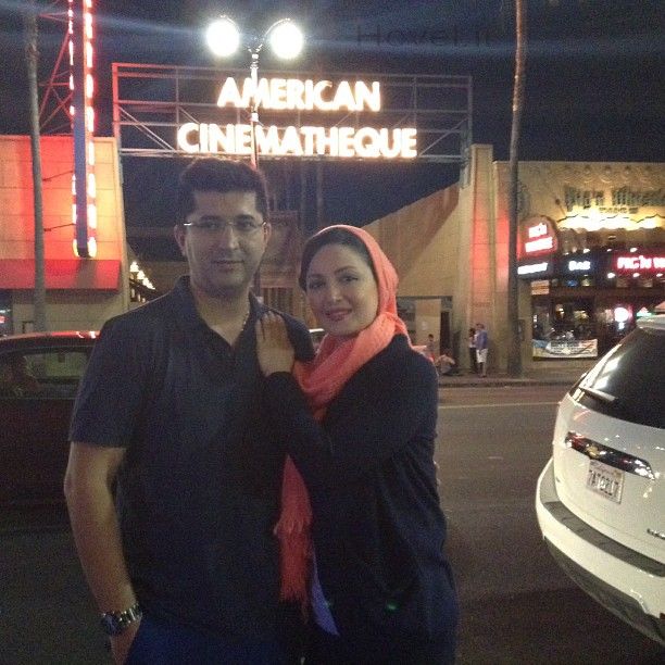 عکس شيلا خداداد و همسرش در هاليوود آمريکا! + تصاوير