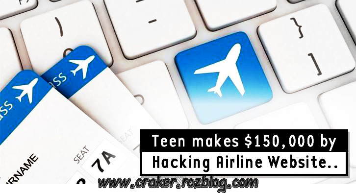 نوجوانی ۱۹ ساله با نفوذ به وب‌گاه‌‌های هواپیمایی ۱۵۰۰۰۰ دلار به سرقت برد