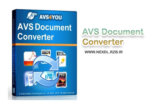 دانلود AVS Document Converter 2.4.1.236  نرم افزار تبدیل سریع اسناد