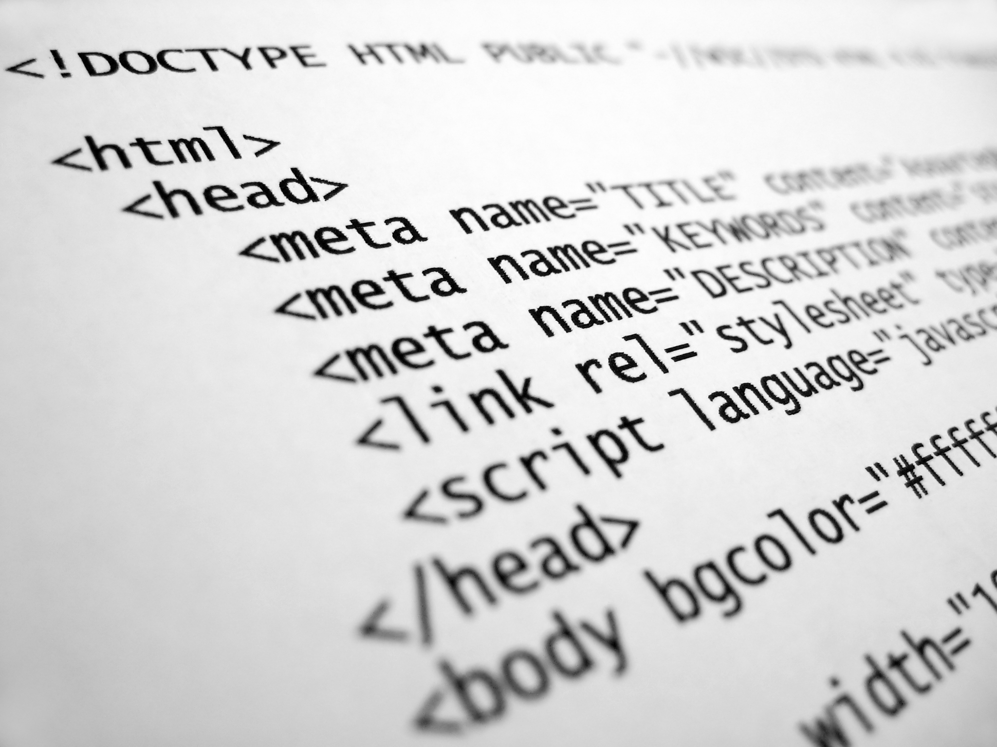اصول نوشتن html