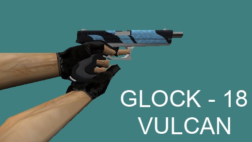 دانلود اسکین کلت glock18_-_vulcan_cs_16 (کلت ترور)