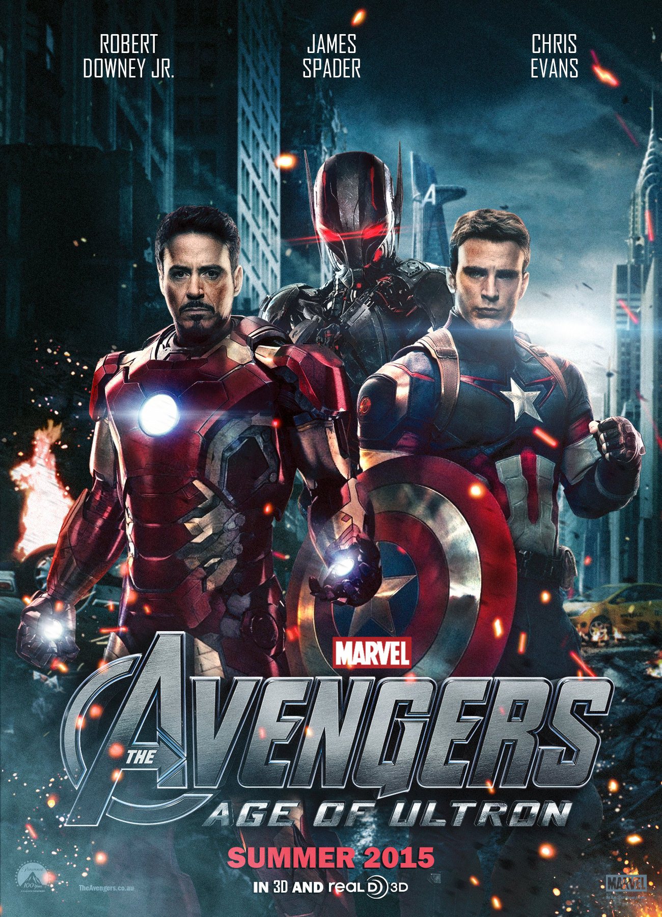 دانلود فیلم اونجرز 2 The Avengers: Age of Ultron 2015 دوبله فارسی