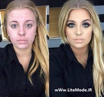   تصاویر قبل و بعد آرایش,قبل آرایش و بعد آرایش,قبل ارایش 