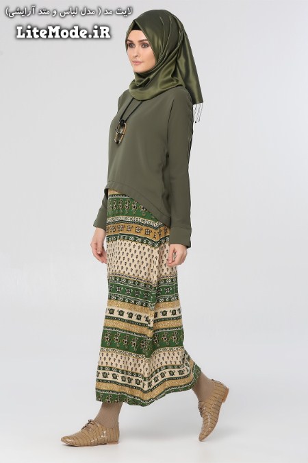 مدل لباس مجلسی 2016, زیباترین دامن های بلند اسلامی جدید