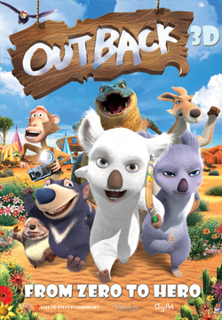 دانلود دوبله فارسی انیمیشن  قهرمانی به نام کوآلا - The Outback 2012