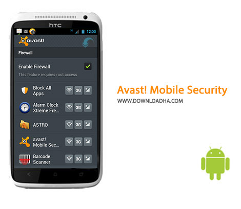 دانلود آنتی ویروس آواست avast! Mobile Security 5.0.13 برای اندروید