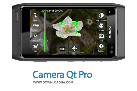 دوربین عکاسی با قابلیت‌های متنوع CameraPro Qt 3.4.1 N8 – سیمبیان S^3 Anna Belle