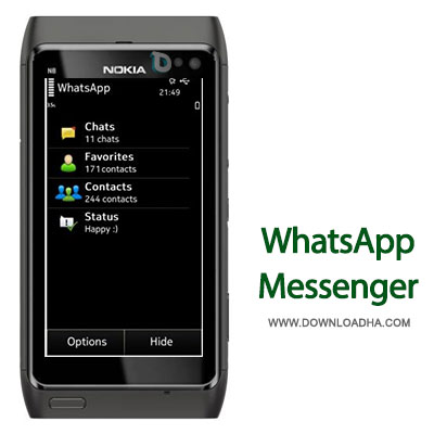  مسنجر محبوب WhatsApp Messenger 2.10.1485 – سیمبیان OS^3 Anna Belle