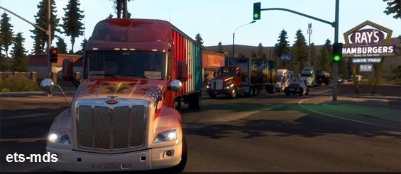 دانلود بازی فوق العاده زیبای american truck simulator