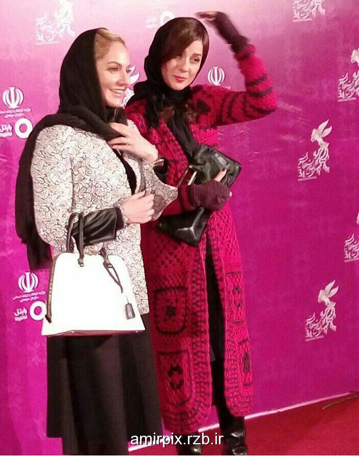 مهناز افشار در افتتاحیه سی‌ و‌ چهارمین جشنواره فیلم فجر 