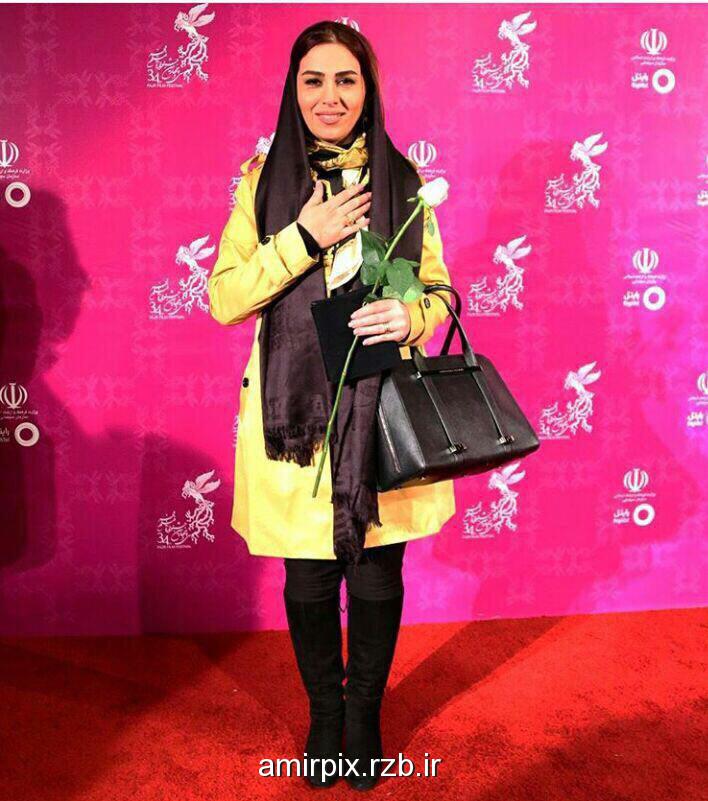 تینا پاکروان در افتتاحیه سی‌ و‌ چهارمین جشنواره فیلم فجر