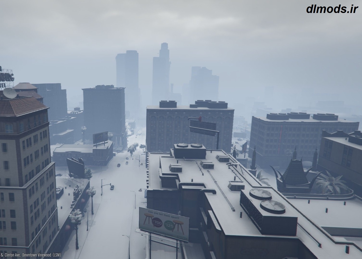 دانلود مد زمستان در بازی GTA V