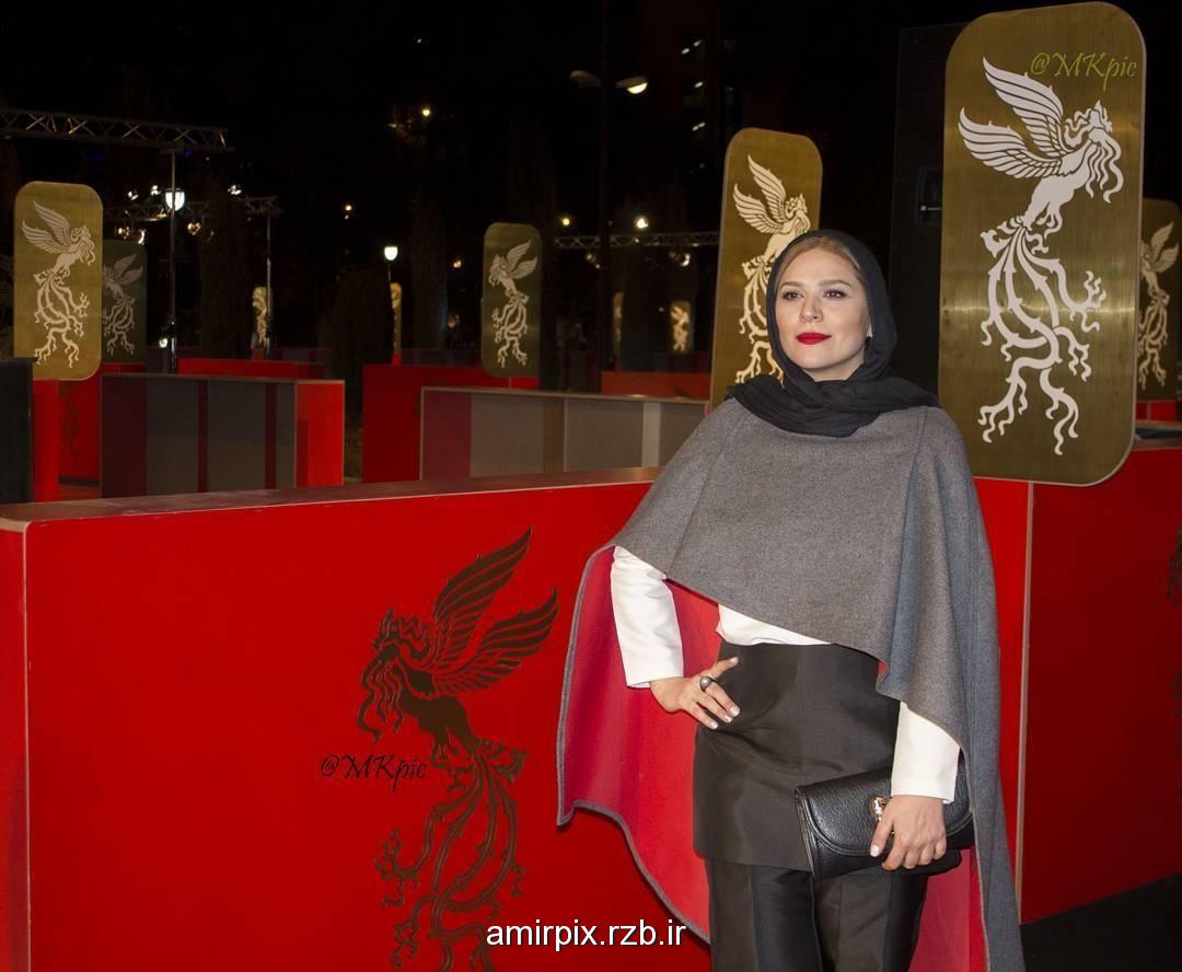 عکس زیبای سحر دولتشاهی در افتتاحیه سی‌ و‌ چهارمین جشنواره فیلم فجر