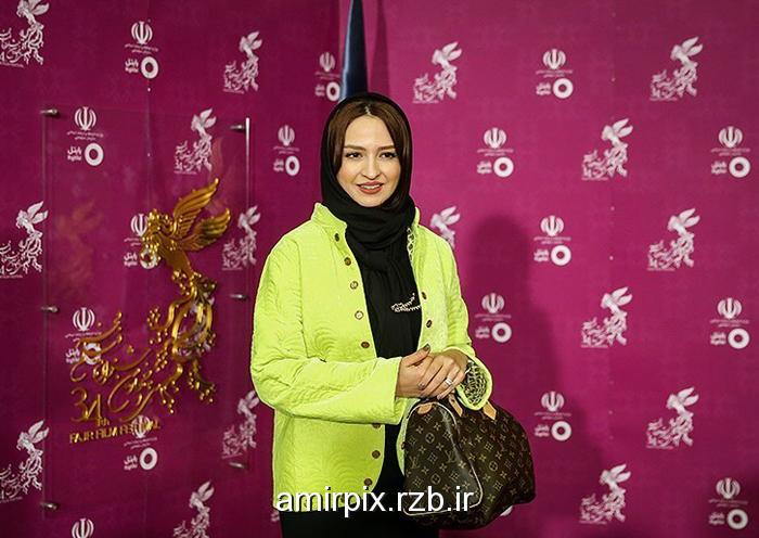گلاره عباسی در حاشیه جشنواره 34 فیلم فجر