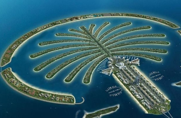 جزیره های نخلی دبی، بزرگ ترین جزایر مصنوعی جهان