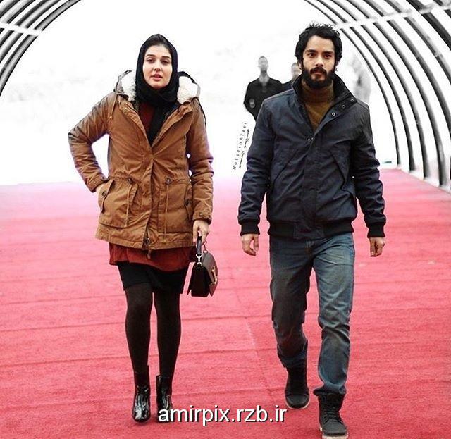 عکسهای ساعد سهیلی و همسرش در حاشیه جشنواره 34 فیلم فجر