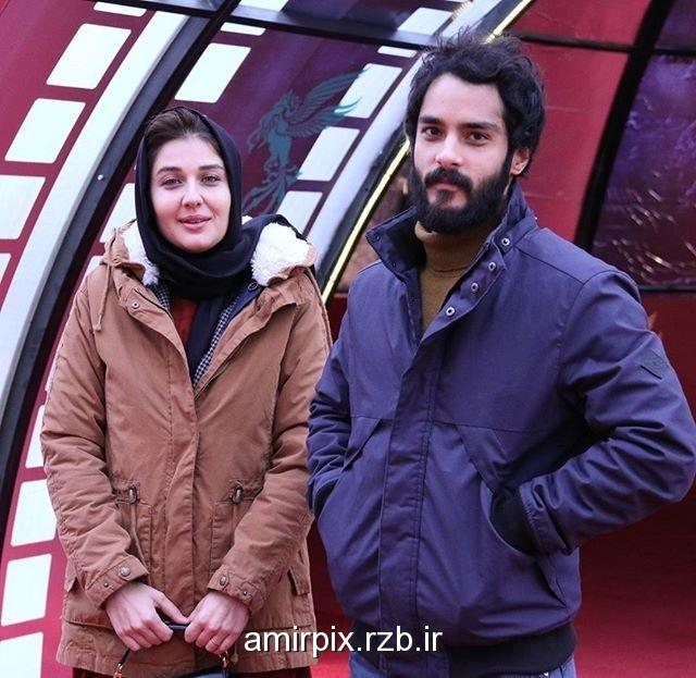 عکسهای ساعد سهیلی و همسرش در حاشیه جشنواره 34 فیلم فجر