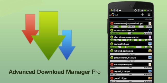 دانلود نرم افزار دانلودمنیجر قدرتمند Advanced Download Manager Pro 5.1.1